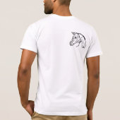 T-shirt Cheval tribal (Dos)