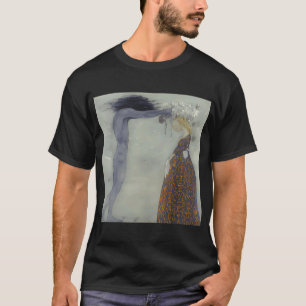 T-shirt cheval tuyau et fleur rouge de Joan Miro