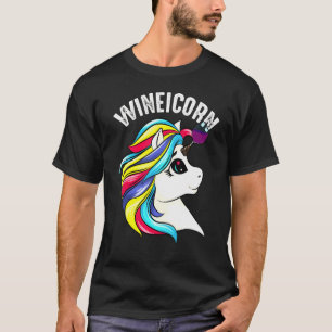 T-shirt Cheval Unicornes Humoristique