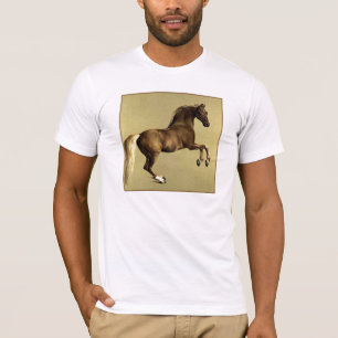 T-shirt Cheval vintage (équine) Art : Tissu