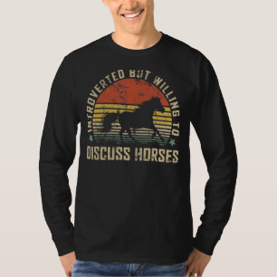 T-shirt Cheval vintage introduit Cheval Horse 2