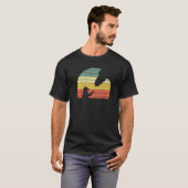 T-shirt Cheval Vintage Rétro (Devant entier)