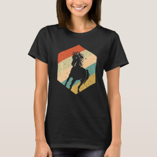 T-shirt Cheval Vintage rétro femme Aimer Rider