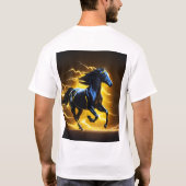 T-shirt Cheval Whimsical Dreamy (Dos)