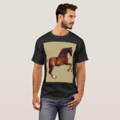 T-shirt Cheval Whistlejacket par George Stubbs (Devant entier)