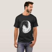 T-shirt Cheval Yin Et Yang (Devant entier)