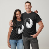 T-shirt Cheval Yin Et Yang (Unisexe)