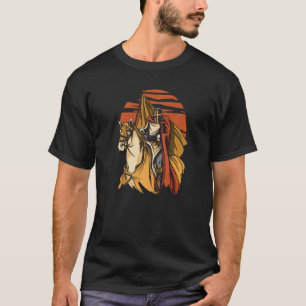 T-shirt Chevalier à cheval Foire médiévale de la Renaissan