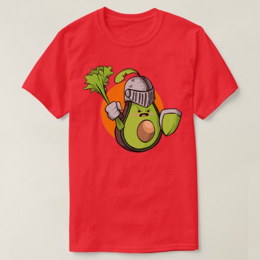 T-SHIRT CHEVALIER AVOCADO (Design devant)