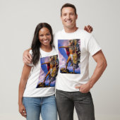 T-shirt Chevalier aztèque d'Eagle (Unisexe)