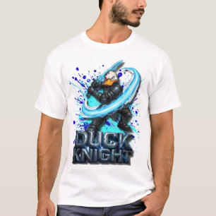 T-Shirt Chevalier Canard 3D Guerrier Canard Cyber