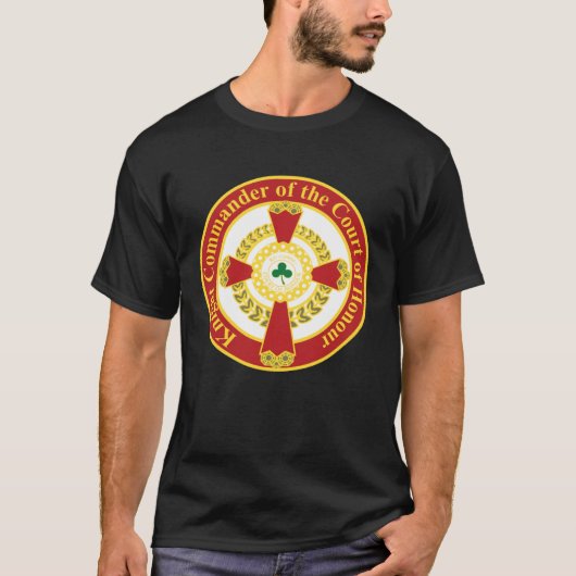 T-shirt Chevalier Commandant de la Cour d'Honneur Masonic  (Devant)