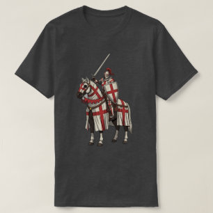 T-shirt Chevalier croisé sur cheval de guerre