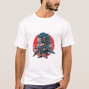 T-shirt Chevalier de hérisson (2)
