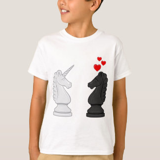 T-shirt Chevalier d'échecs Unicorne