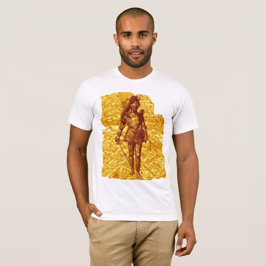 T-shirt Chevalier d'or (Devant entier)