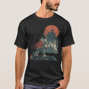 T-shirt Chevalier Fainéant vs Responsabilités Jeu Drôle