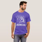 T-shirt chevalier fille (Devant entier)