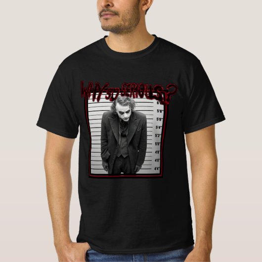 T-shirt Chevalier foncé (noir) (Devant)