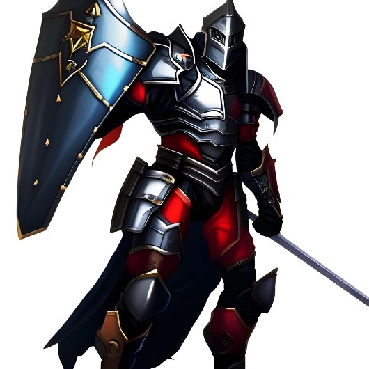 T-shirt Chevalier guerrier