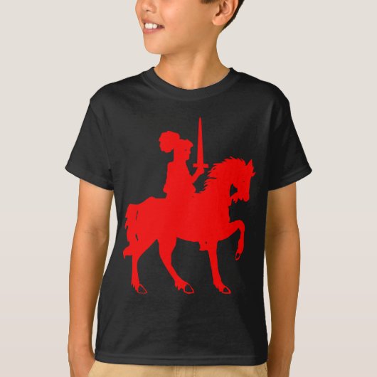 T-shirt Chevalier héraldique (Devant)