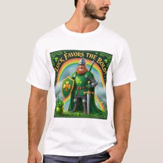 T-shirt Chevalier irlandais chanceux - Saint Patrick