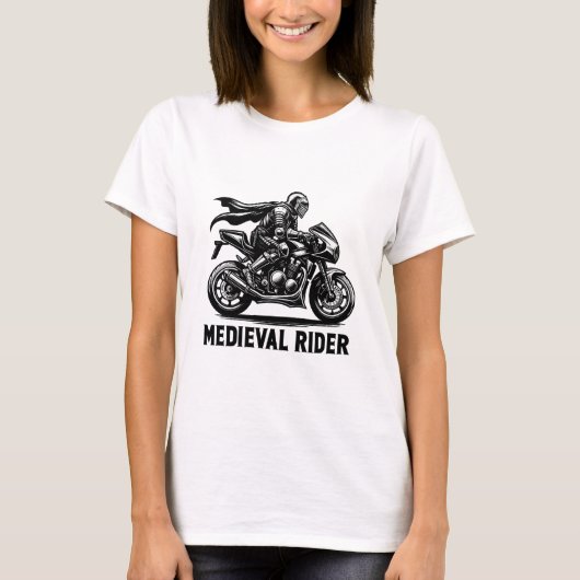 T-shirt chevalier médiéval (Devant)
