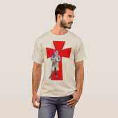 T-shirt Chevalier Médiéval (Devant entier)