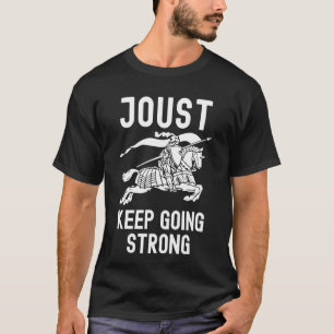 T-shirt Chevalier médiéval Armure de la Renaissance Joute