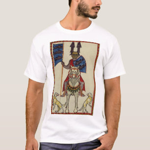 T-shirt Chevalier médiéval faisant face en avant