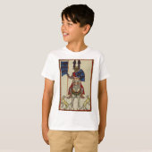 T-shirt Chevalier médiéval faisant face en avant (Devant entier)