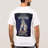 T-shirt Chevalier modèle ad hoc (Dos)