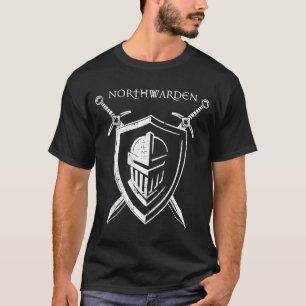 T-shirt Chevalier Northwarden Casque Bouclier Épée JDR Gue