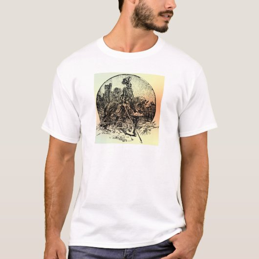 T-shirt Chevalier prêt à Joust (Devant)