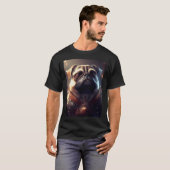 T-shirt Chevalier: pug (Devant entier)