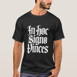 T-shirt Chevalier Templier Gothique in Hoc Signo Vinces