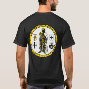 T-shirt Chevalier Teutonic avec avec la chemise d'épée et