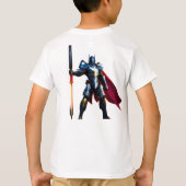 T-Shirt Chevalier Vibrant (Dos)