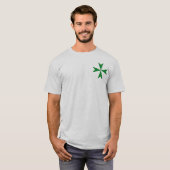 T-shirt Chevaliers de chemise de St Lazarre (Devant entier)