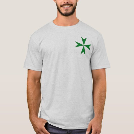 T-shirt Chevaliers de chemise de St Lazarre (Devant)