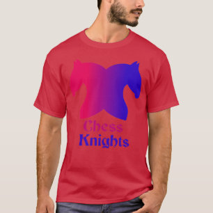 T-shirt Chevaliers d'échecs Vintages rétro (2)