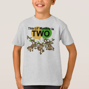 T-shirt Chevaliers et Dons de 2e anniversaire Swing Monkey