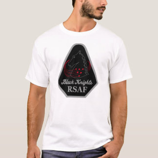 T-SHIRT CHEVALIERS NOIRS RSAF DE L'ARMÉE DE L'AIR DE