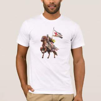 T-SHIRT CHEVALIERS TEMPLAR SUR SON CHEVAL