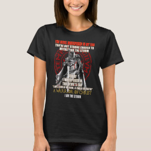 T-shirt Chevaliers Templiers Croix Soldats Chrétiens 3