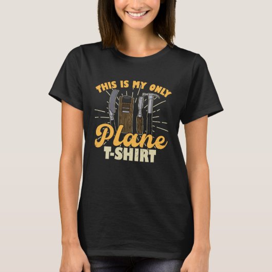 T-shirt Chevauchement menuisier menuisier menuisier menuis (Devant)