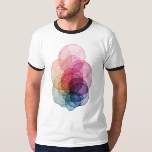 T-shirt Chevauchement Vivid V01 (Devant)