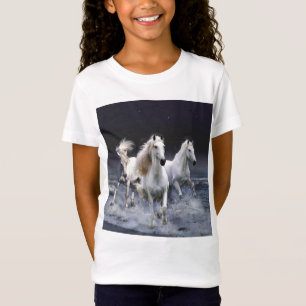 T-Shirt Chevaux à lancer l'oreiller