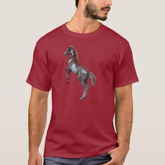 T-shirt Chevaux - American Western Theme (Devant)