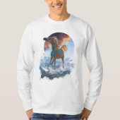 T-SHIRT CHEVAUX ARABES DE L'ÎLE STELLAR (Devant)